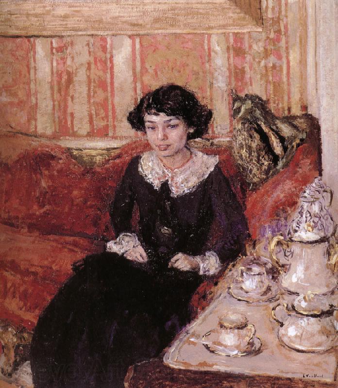 Edouard Vuillard Middle cecey baby portrait